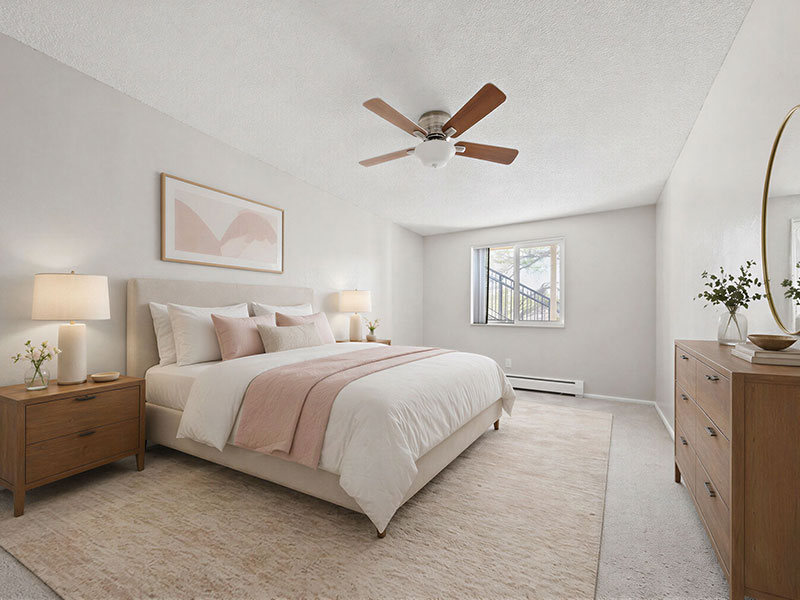 Powderhorn Apartments bedroom